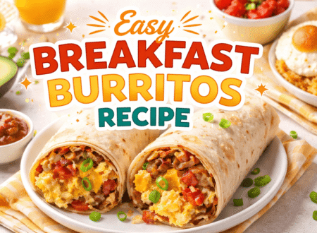 Easy Breakfast Burritos Recipe