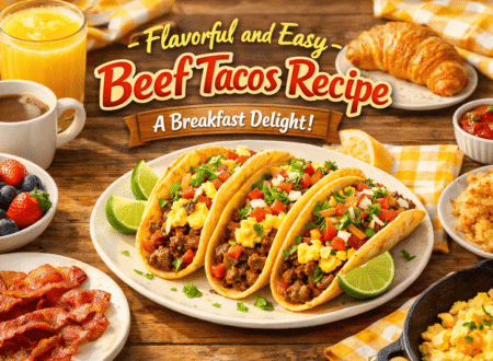 Flavorful and Easy Beef Tacos Recipe