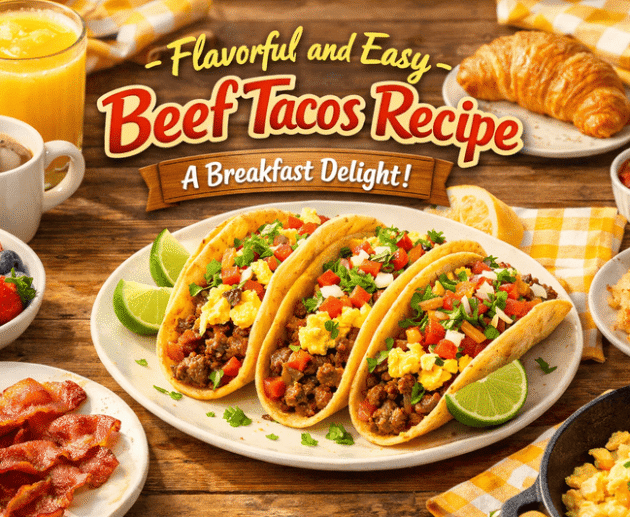 Flavorful and Easy Beef Tacos Recipe