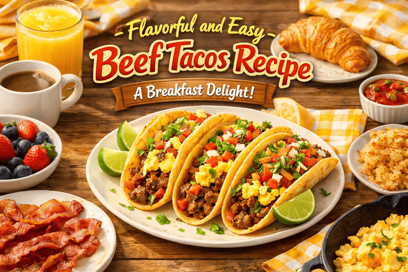 Flavorful and Easy Beef Tacos Recipe