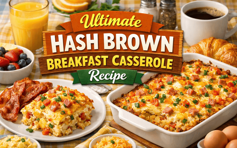 Ultimate Hash Brown Breakfast Casserole Recipe