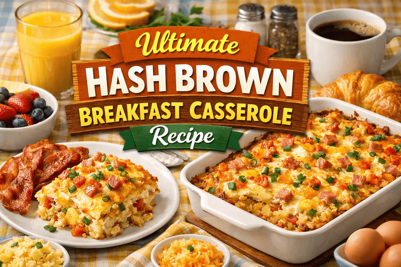 Ultimate Hash Brown Breakfast Casserole Recipe