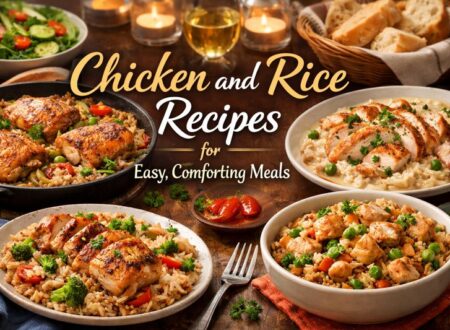 Chicken and Rice Recipes for Easy, Comforting Meals