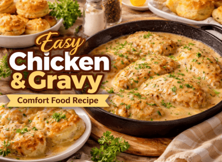 Comfort-Style Chicken and Gravy Recipe