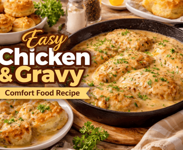 Comfort-Style Chicken and Gravy Recipe