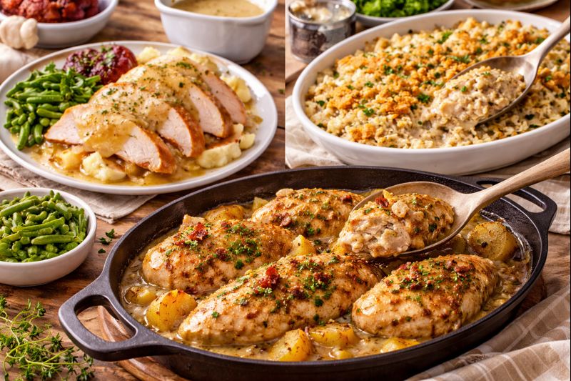 Comfort-Style Chicken and Gravy Recipe Variations