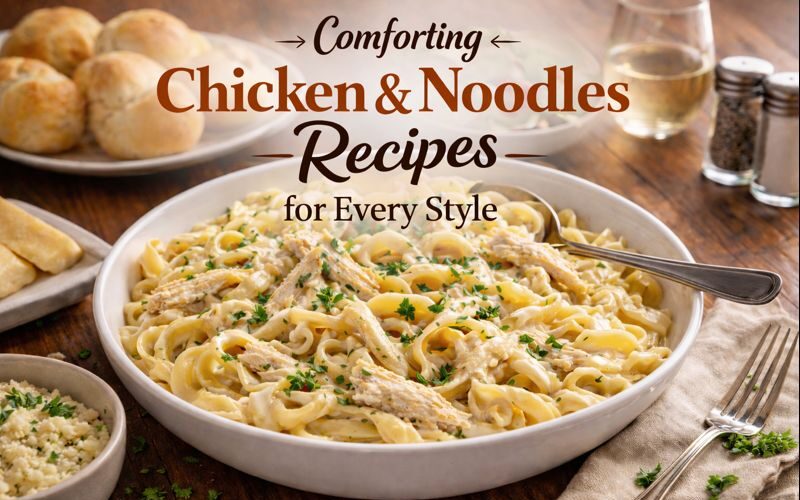 Comforting Chicken & Noodles Recipes for Every Style 