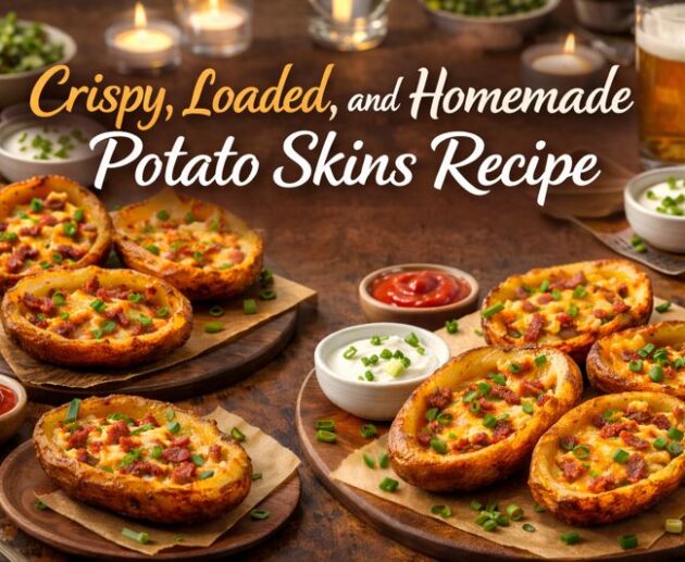 Crispy, Loaded, and Homemade Potato Skins