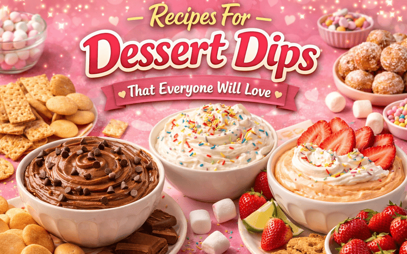 Recipes For Dessert Dips That Everyone Will Love