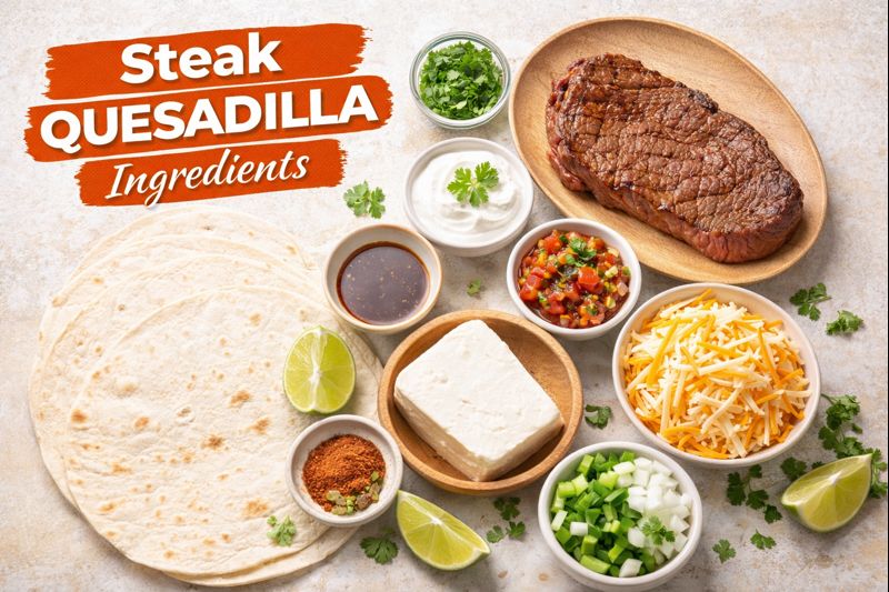 Steak Quesadillas Made Easy Flavor, Technique, and Expert Tips Ingredients