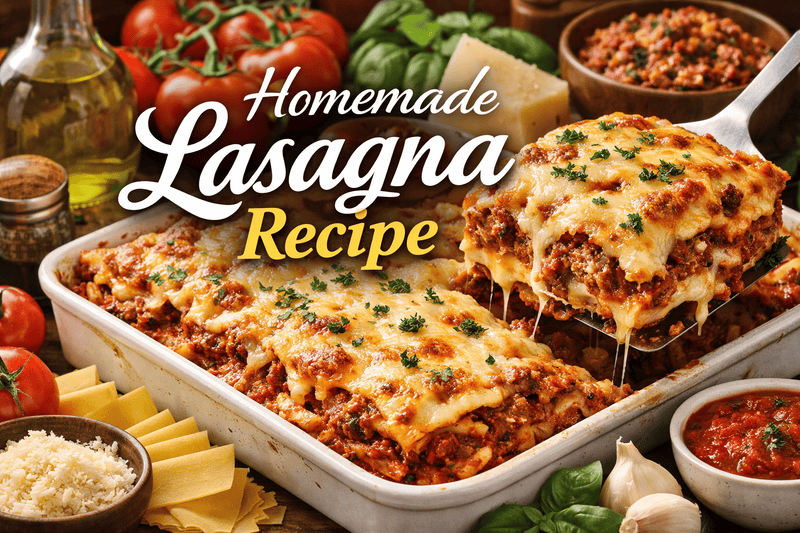 Homemade Lasagna Recipe